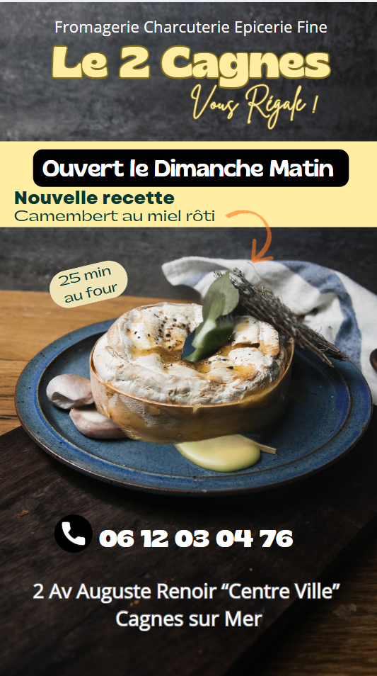 le 2 cagnes ouvert le dimanche